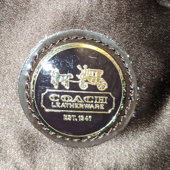 COACH "Drexel" A7274 Chocolate Brown Boots - Picture 7 of 8